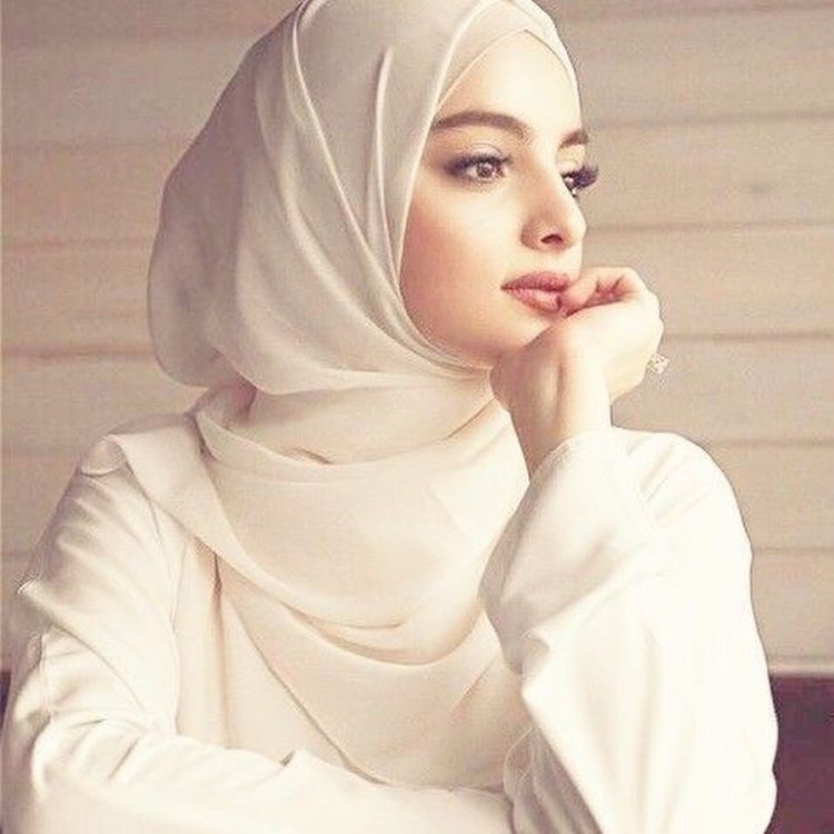 Modest girls in hijab