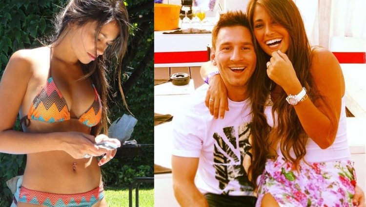 Messi and Antonella Roccuzzo now