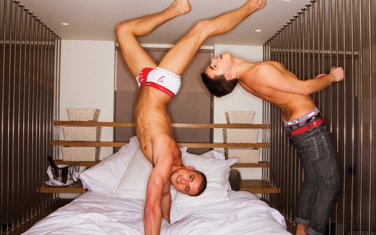 Bound Men in Panties