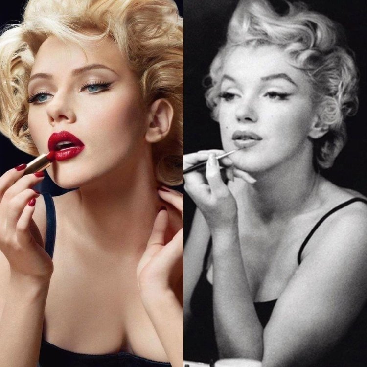Charlize Theron as Marilyn Monroe