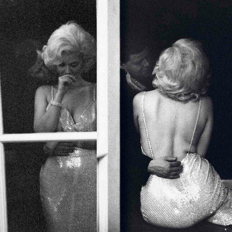 Marilyn Monroe and John Kennedy