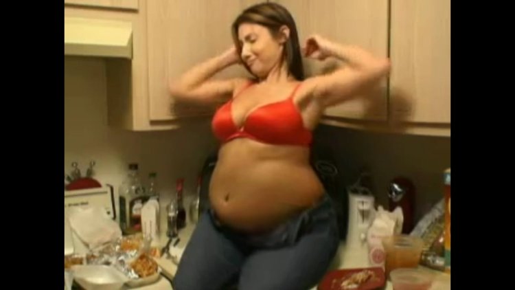 Belly stuffing for girls