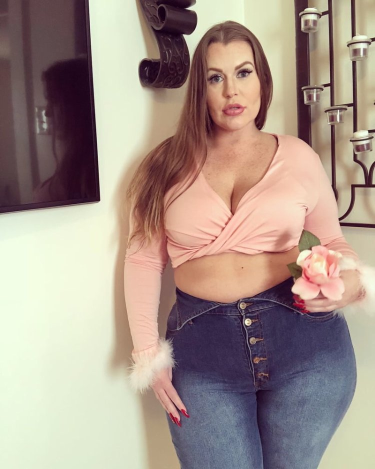 Sofia Mitchell in a swimsuit