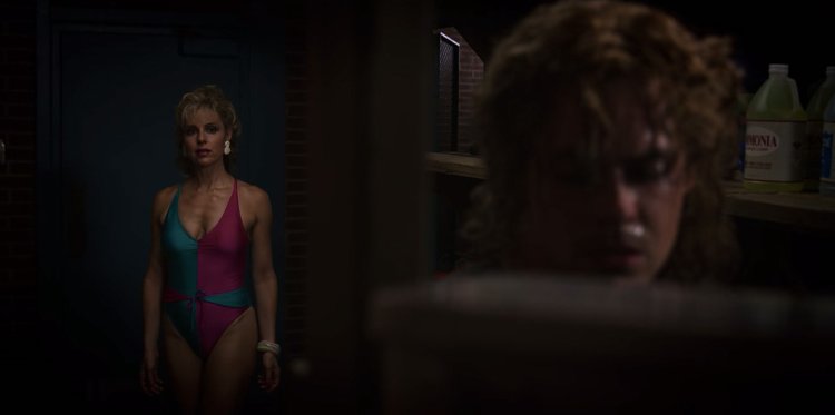 Kara Buono Stranger Things in a Swimsuit