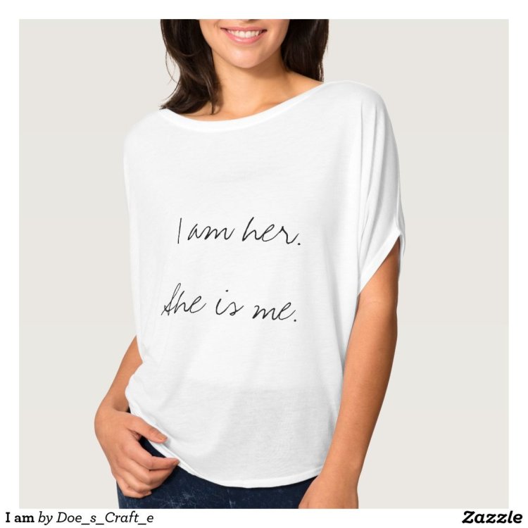 T-shirt monochrome for women