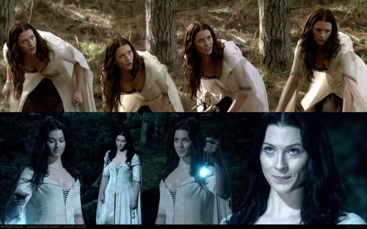 Kahlan Amnell in Lingerie