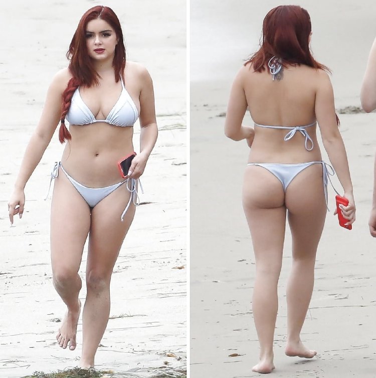 Actress Ariel Winter in a bikini