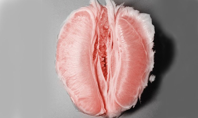 Fruit that looks like a female reproductive organ