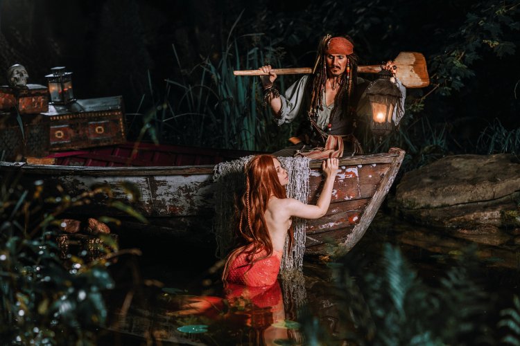Jack sparrow mermaid movie