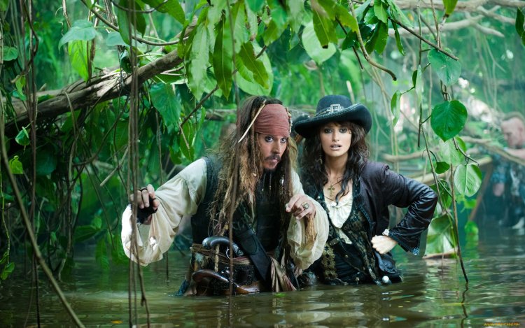 Pirates of the Caribbean Jack and Angelica
