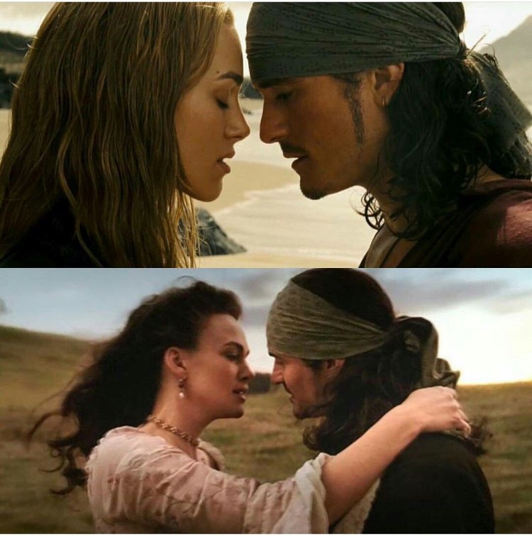 Will Turner and Elizabeth Swann