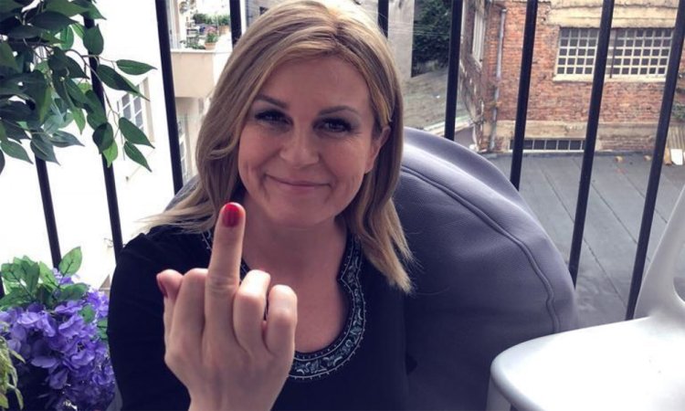 Croatian President 48-year-old Kolinda Grabar