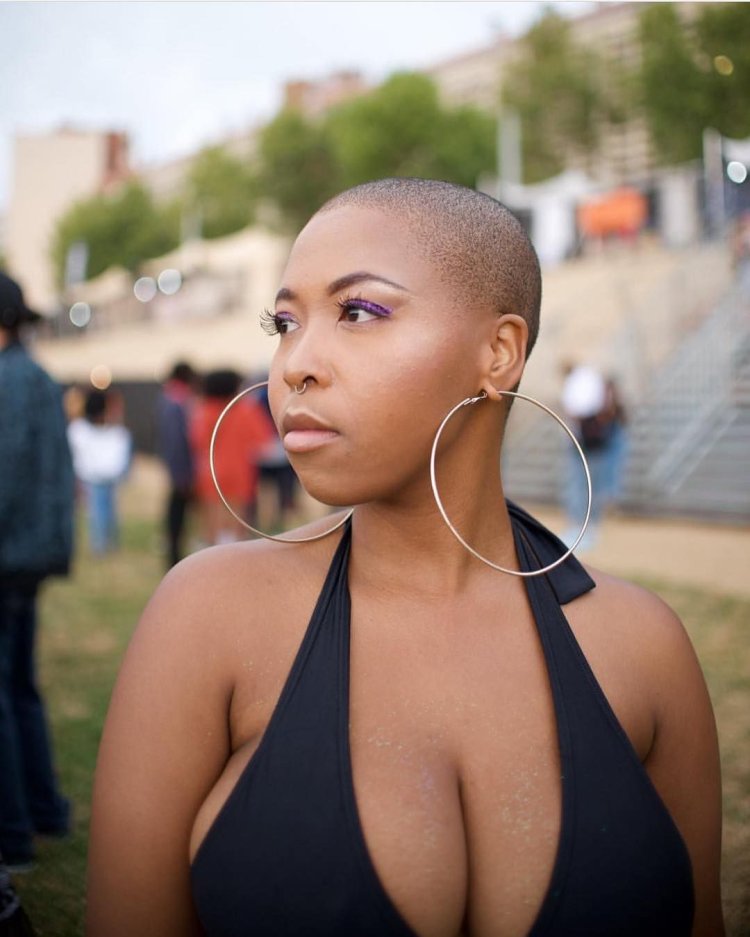 Bald African American