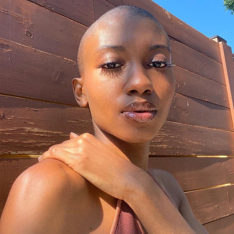 Bald head ebony