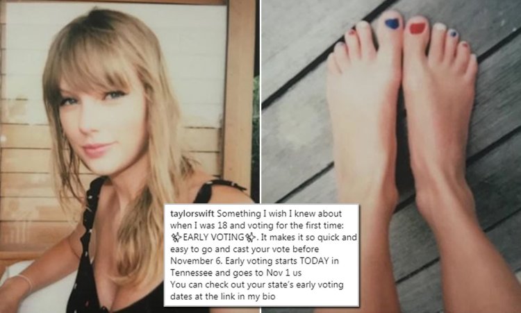 Taylor swift foot fetish