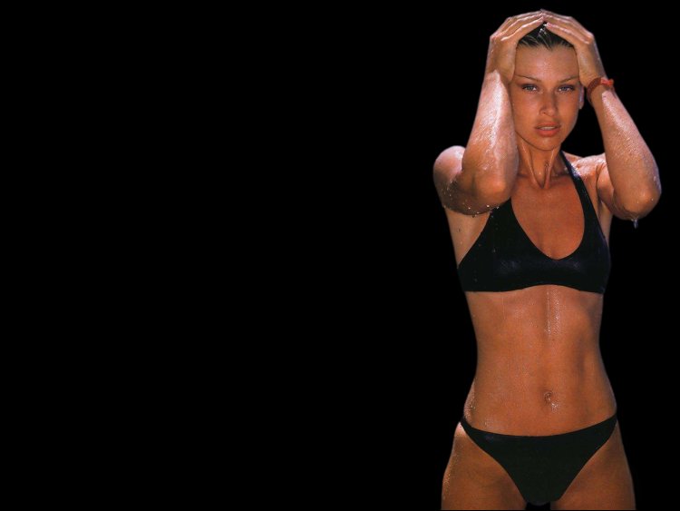 Daniela Pestova in her youth