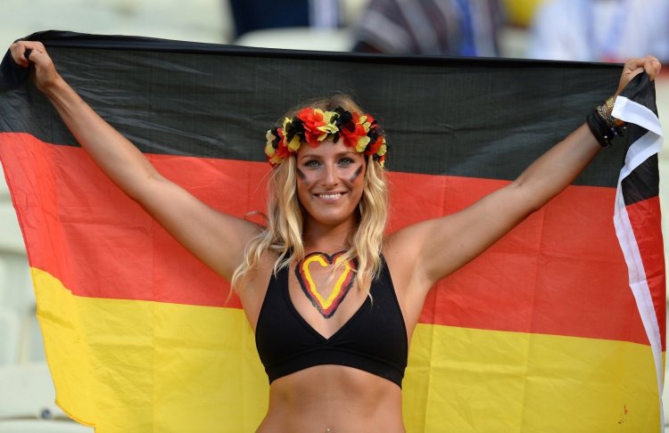 German cheerleaders