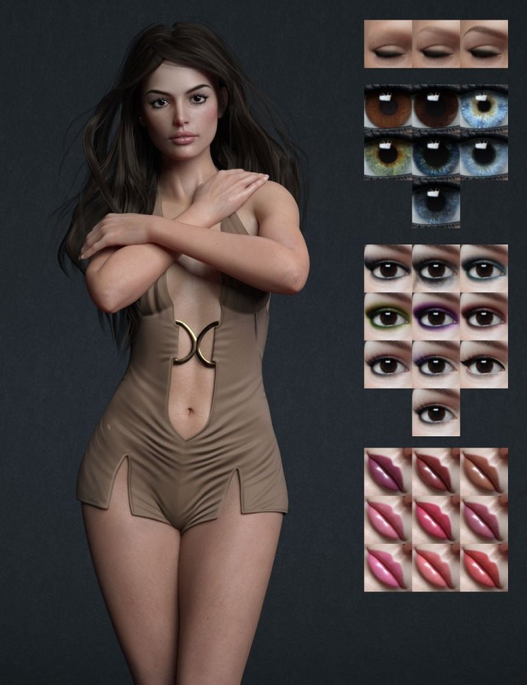 3d model Daz Genesis 8