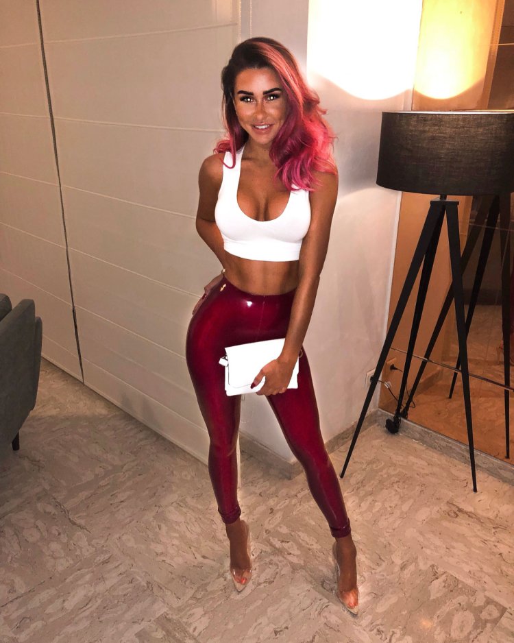 Girls in short tight dresses