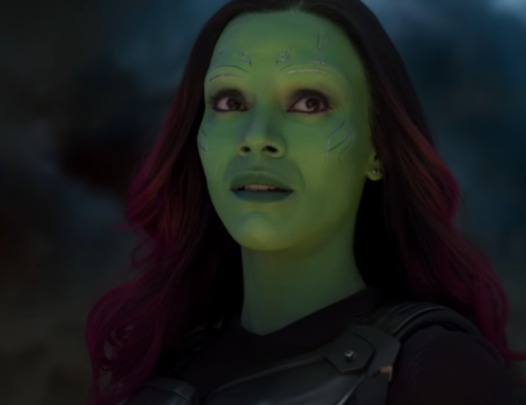 Zoe Saldana Gamora