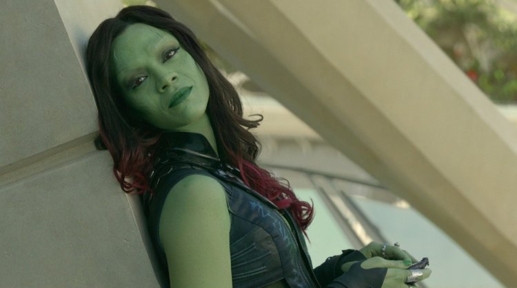 Zoe Saldana Uhura Gamora