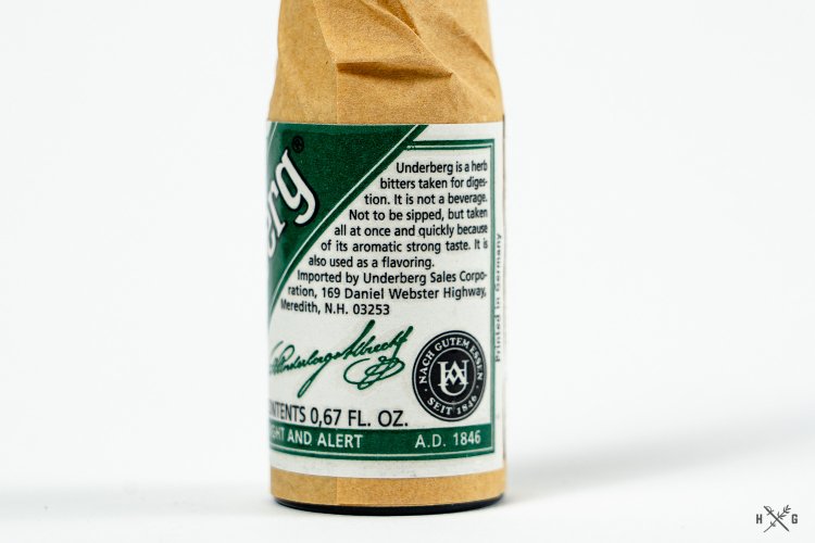 Underberg for the visually impaired