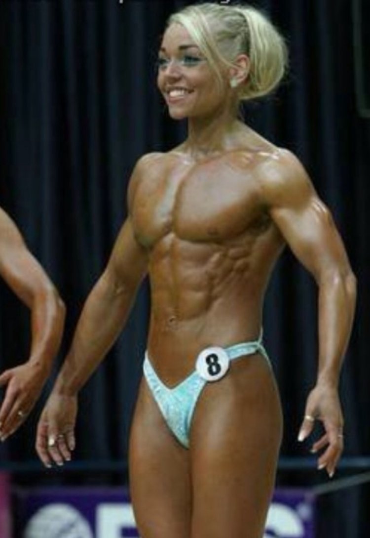 The figure of a girl with a light