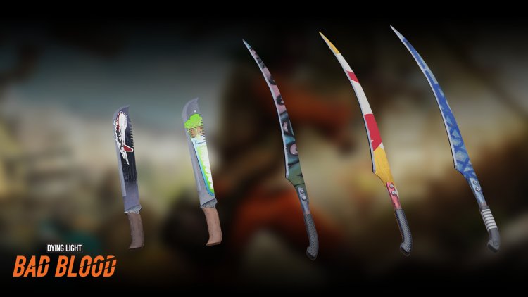 Weapons from the game Dying Light Bad Blood