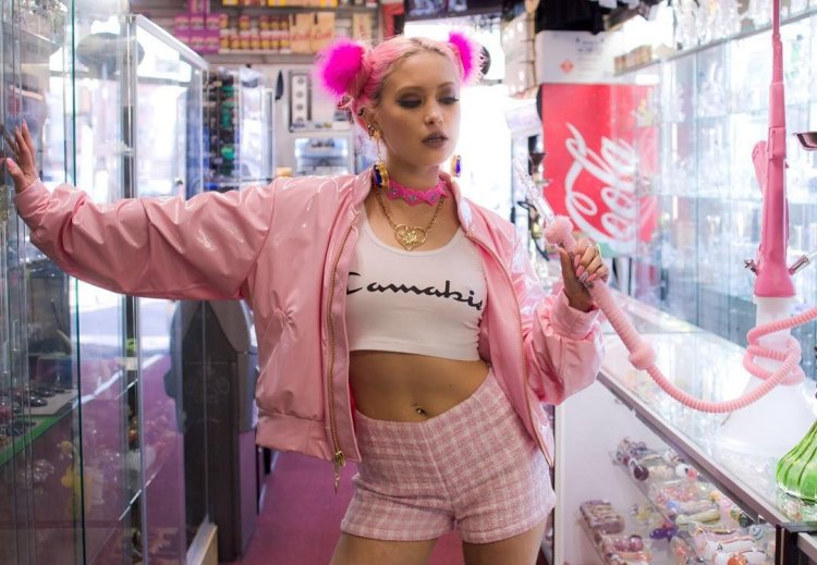 Celebrities in swimsuits with big