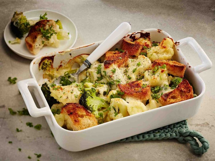 French broccoli gratin