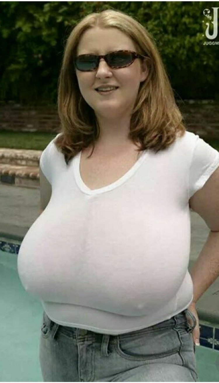 Busty women in swimsuit