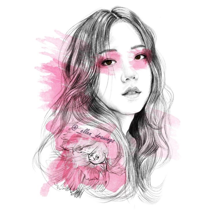 BLACKPINK watercolor