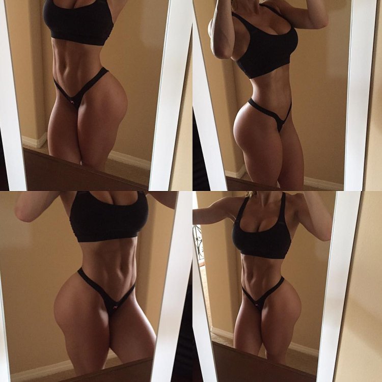 Fitness model Brittany Peril