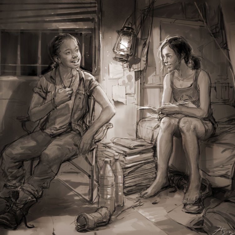 The last of us Joel concept art