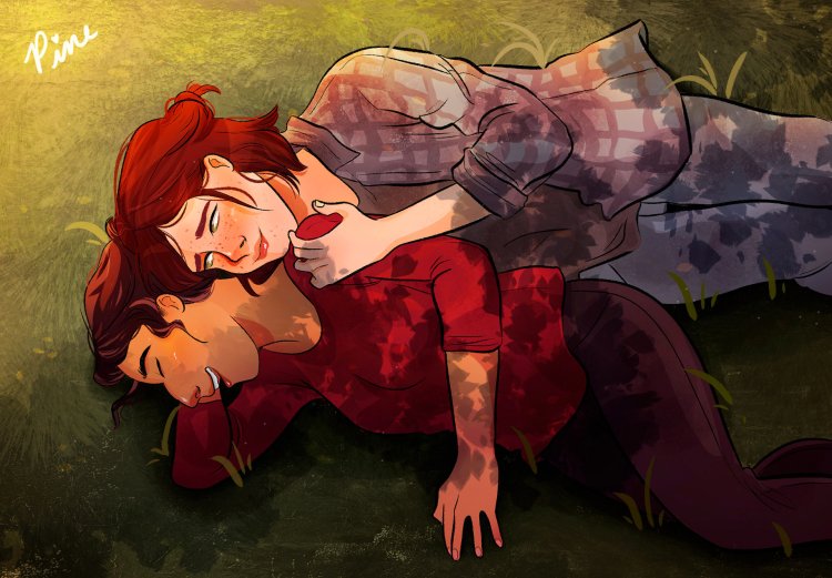 The last of us 2 Ellie and Dean kiss