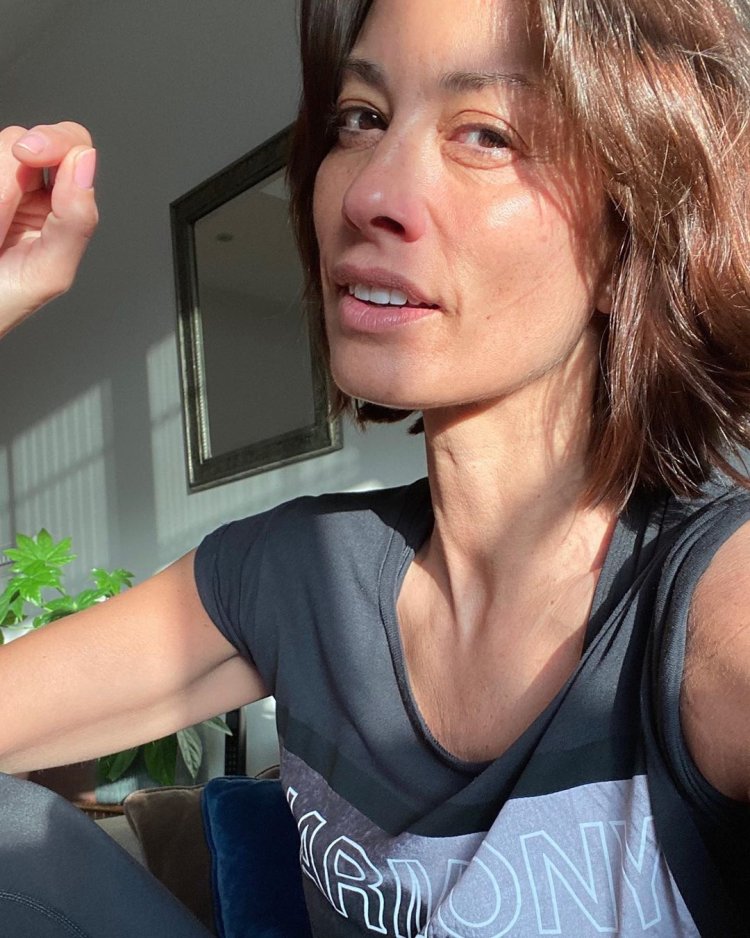 Melanie Sykes in her youth