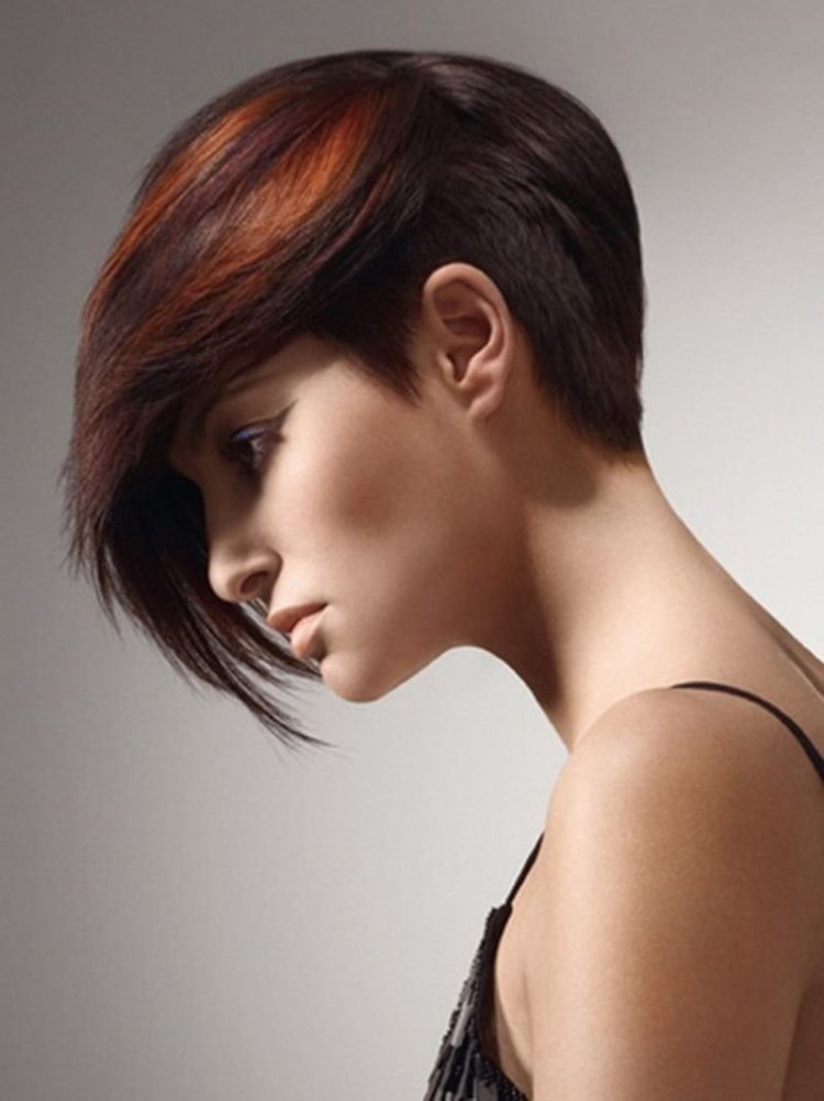 Short haircuts for ordinary women