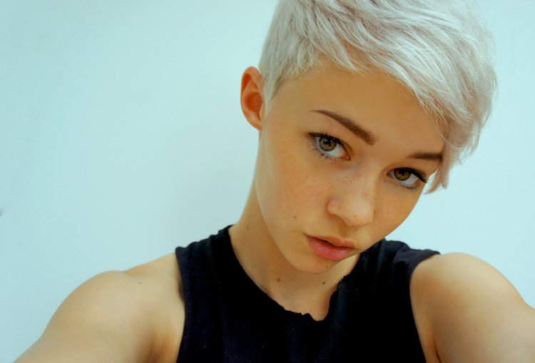 Tomboy levy hairstyle