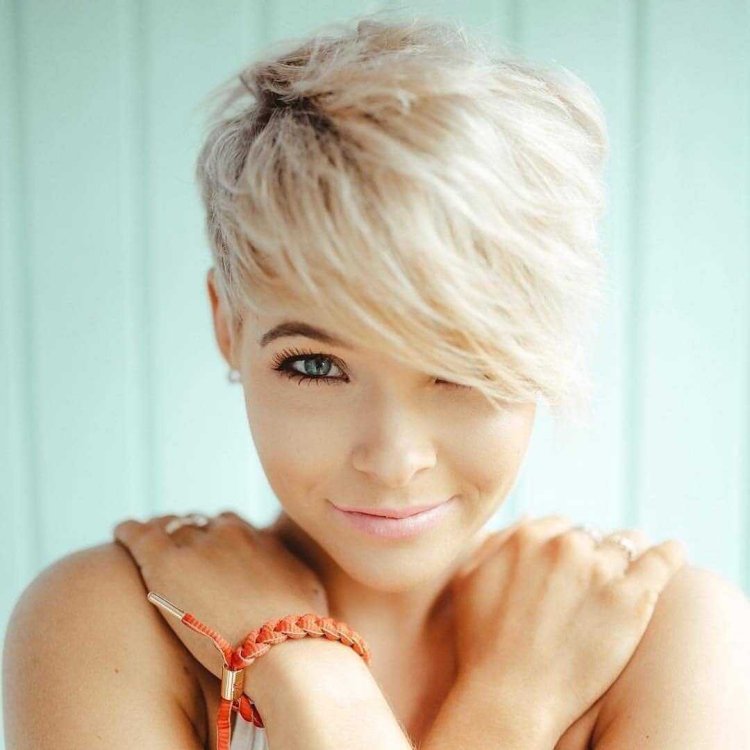 Pixie tomboy haircut