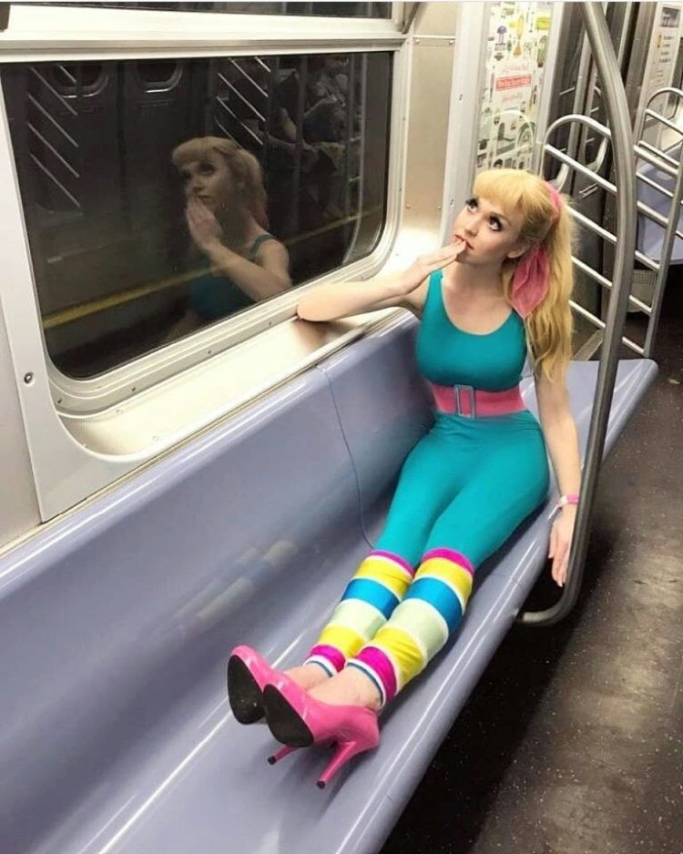 Barbie doll cosplay