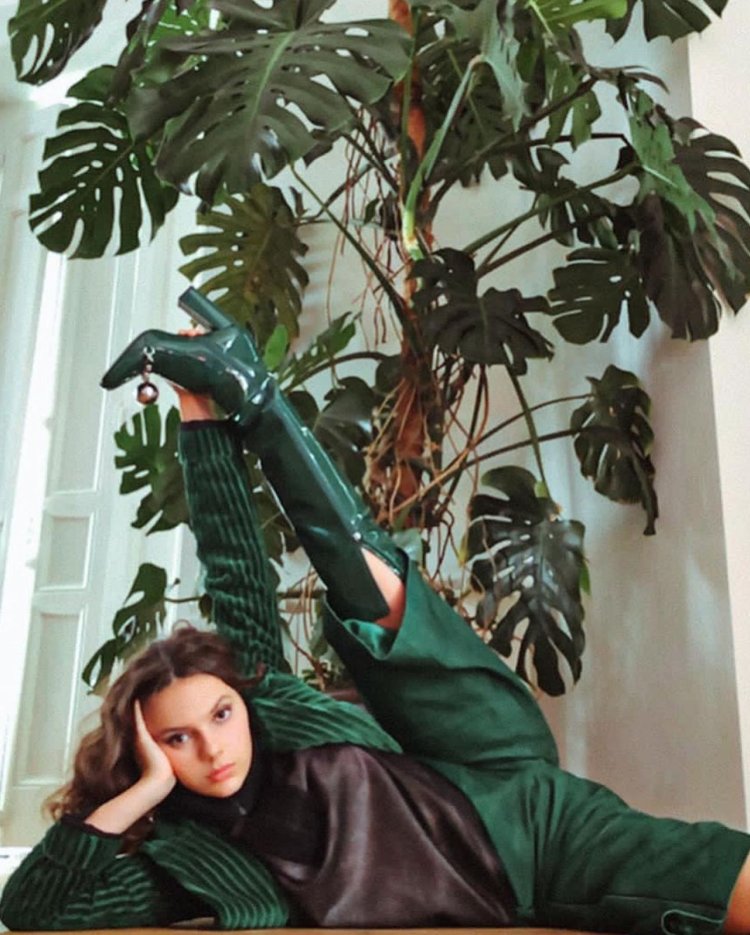 Cosplay leather panties on girls