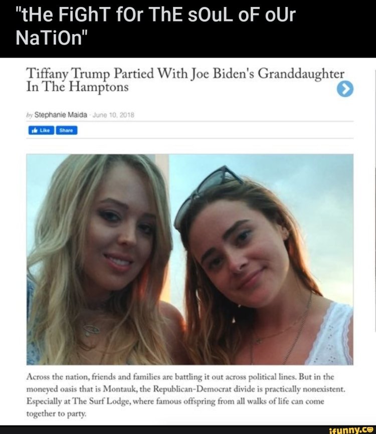 Tiffany Trump with makeup