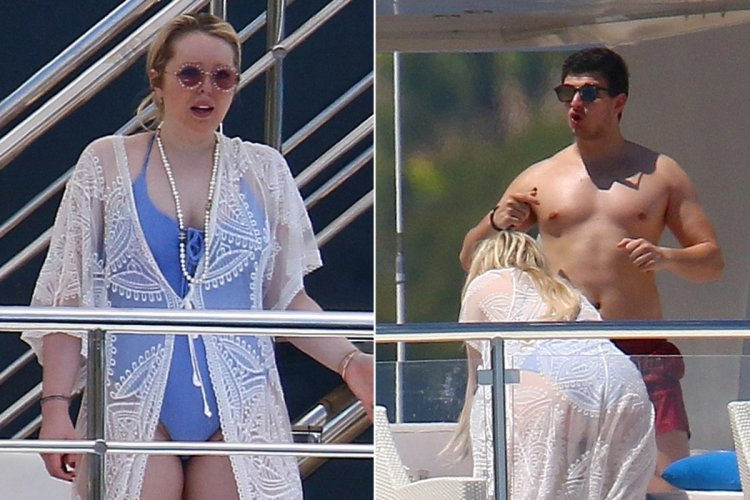 Tiffany Trump in a swimsuit