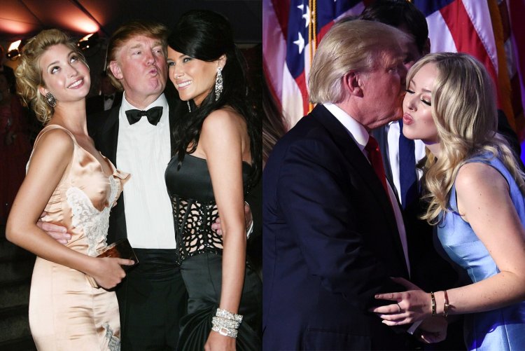 Tiffany Trump with brothers