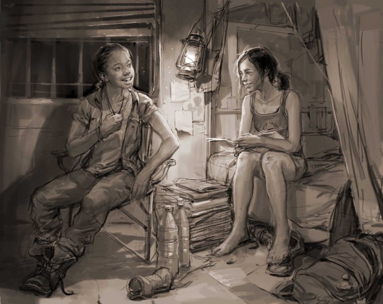 The last of us Joel concept art