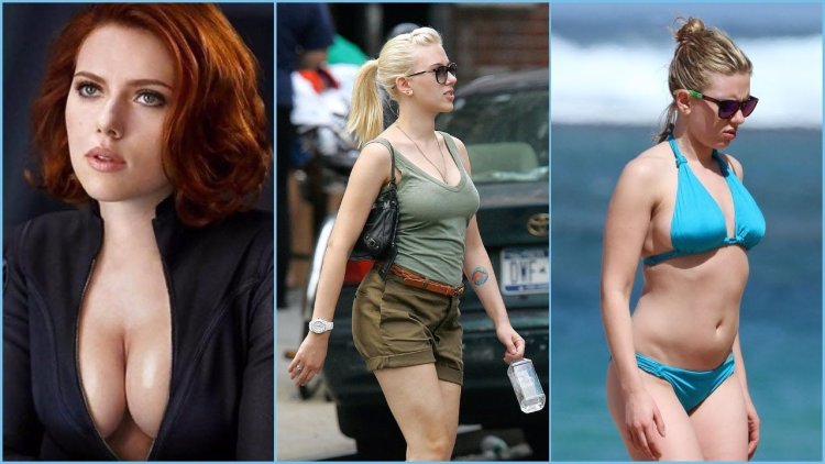 Scarlett Johansson before bust reduction
