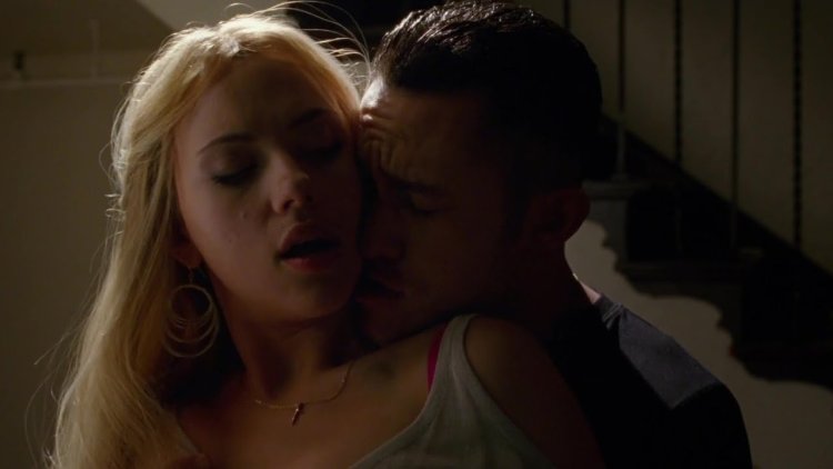 Island movie Scarlett Johansson bed scene