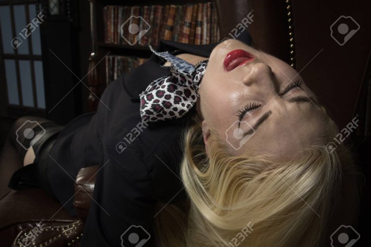 Beautiful strangled girls