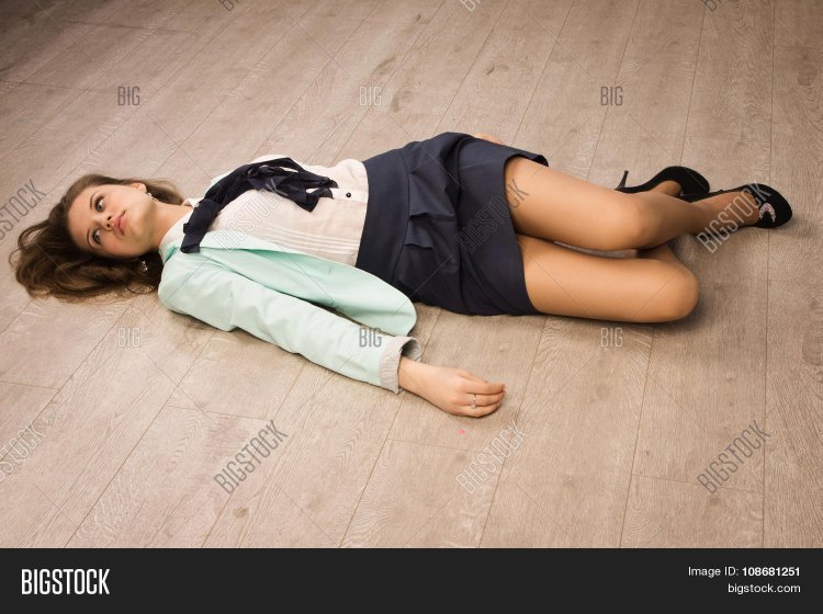 Beautiful unconscious girl