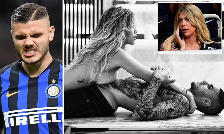 Mauro Icardi and Wanda